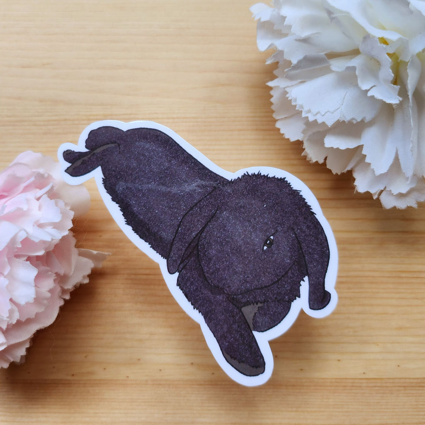 Brooki Belle's Bunnies - Hand Drawn Glossy Vinyl Sticker Pack