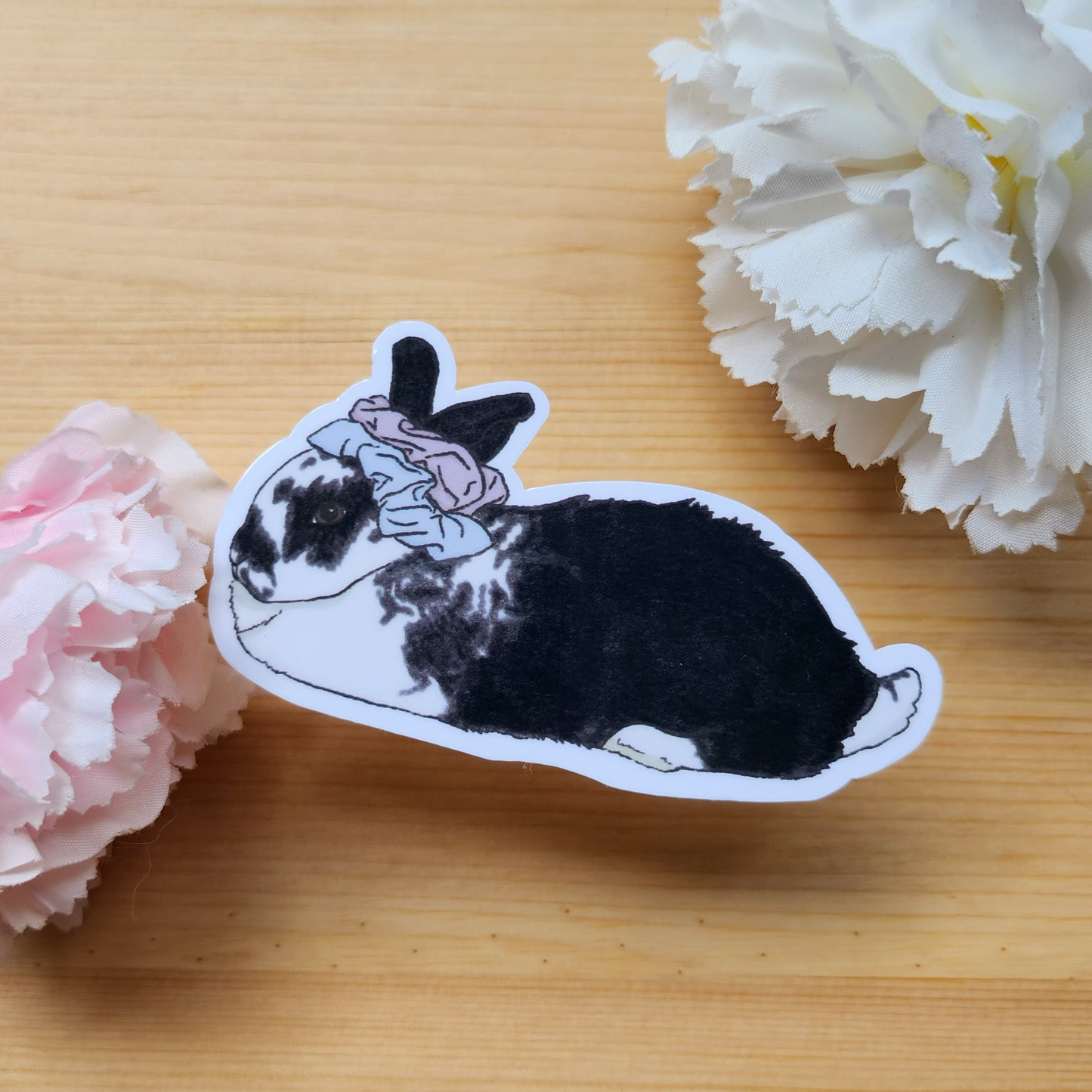 Brooki Belle's Bunnies - Hand Drawn Glossy Vinyl Sticker Pack