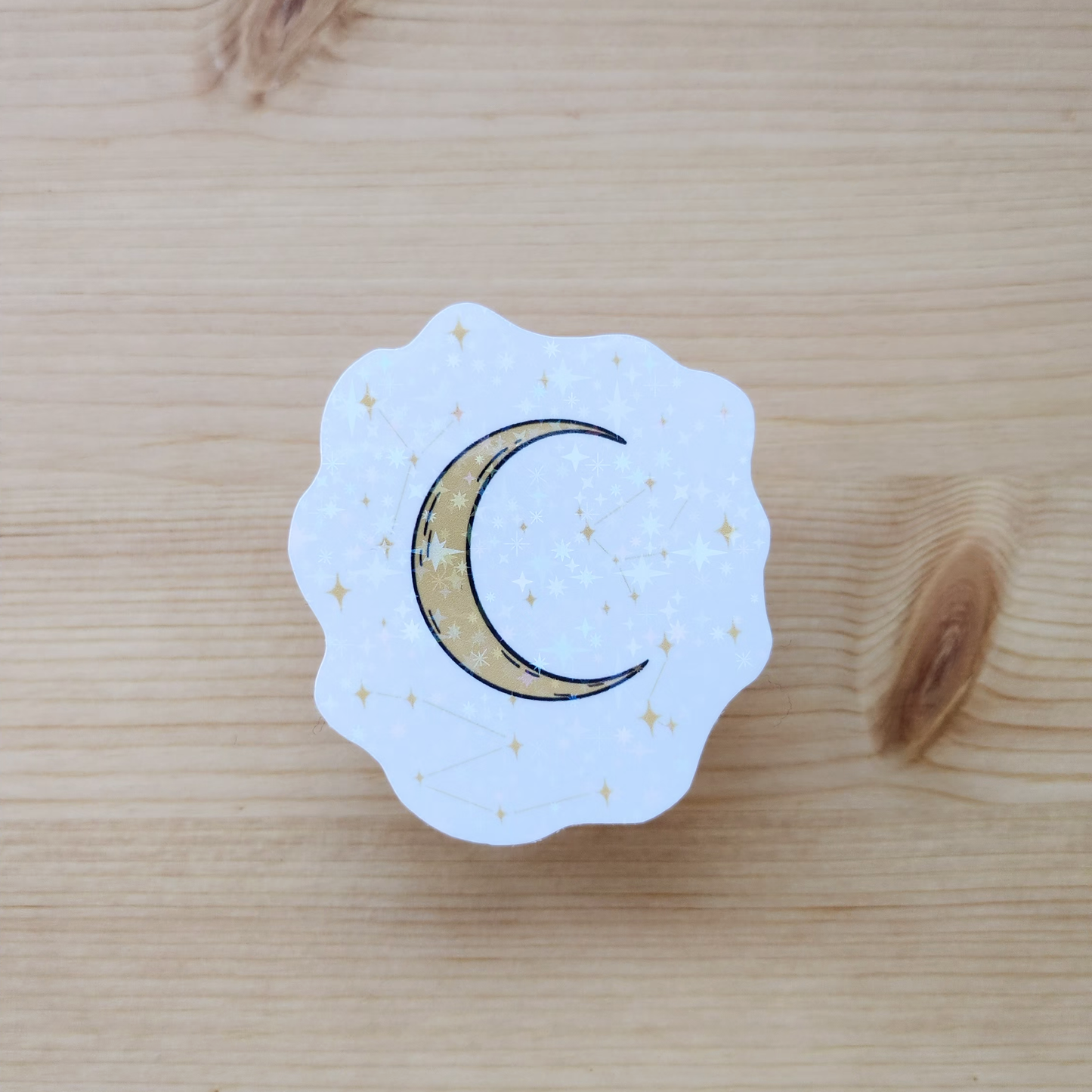 Celestial - Hand Drawn Glossy Vinyl Sticker Pack