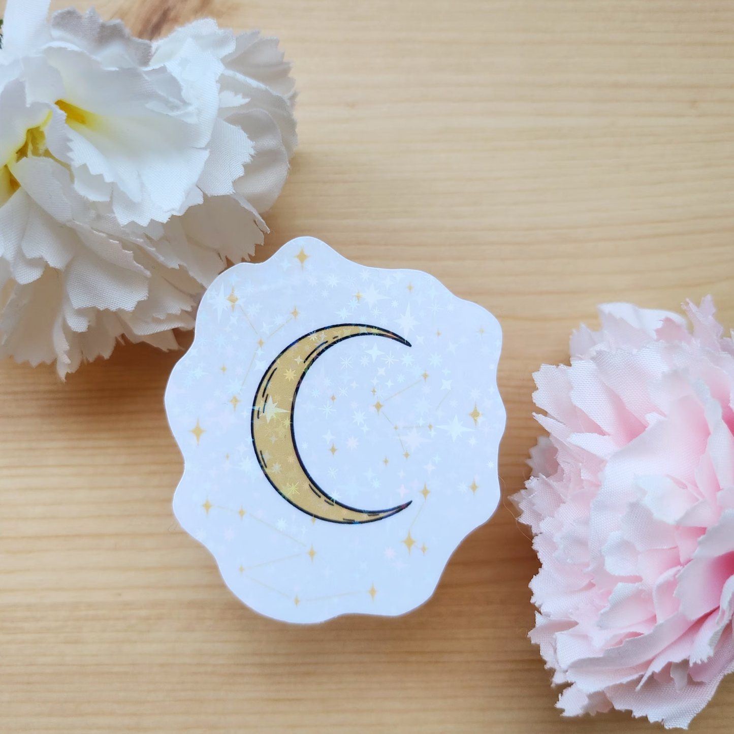 Celestial - Hand Drawn Glossy Vinyl Sticker Pack