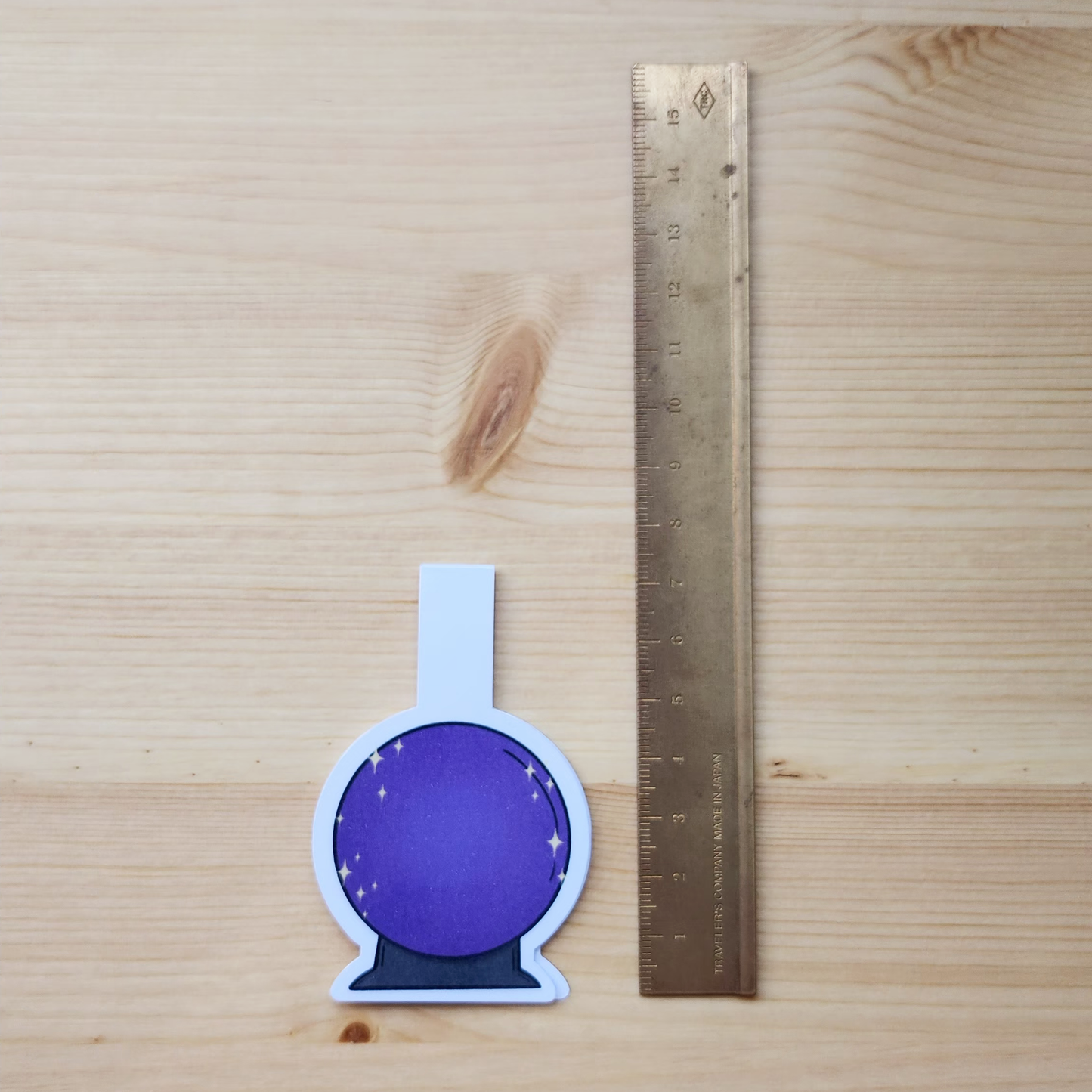 Magic Crystal Ball - Magnetic Bookmark