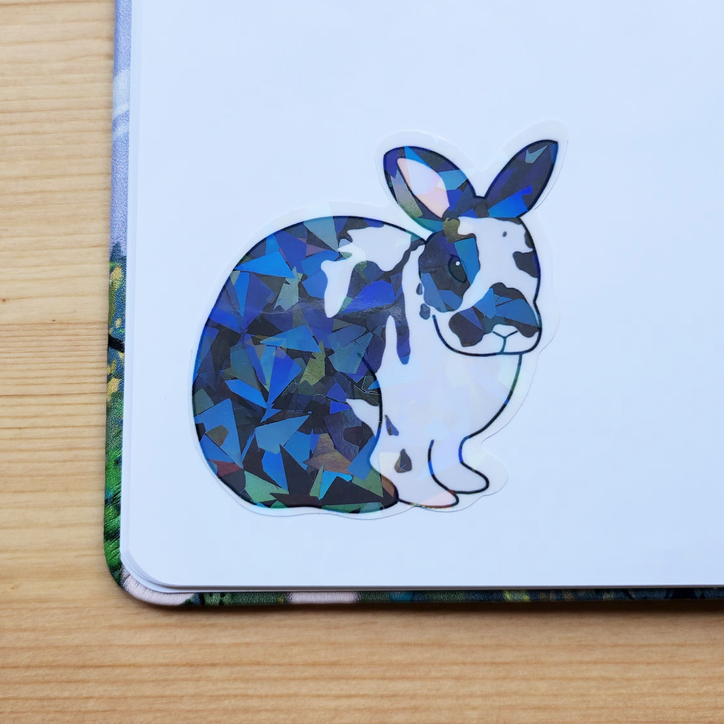 Cute Rey - Hand Drawn Holographic Vinyl Sticker
