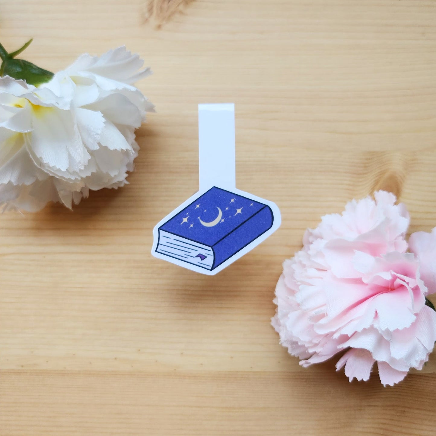 Moon Book - Magnetic Bookmark