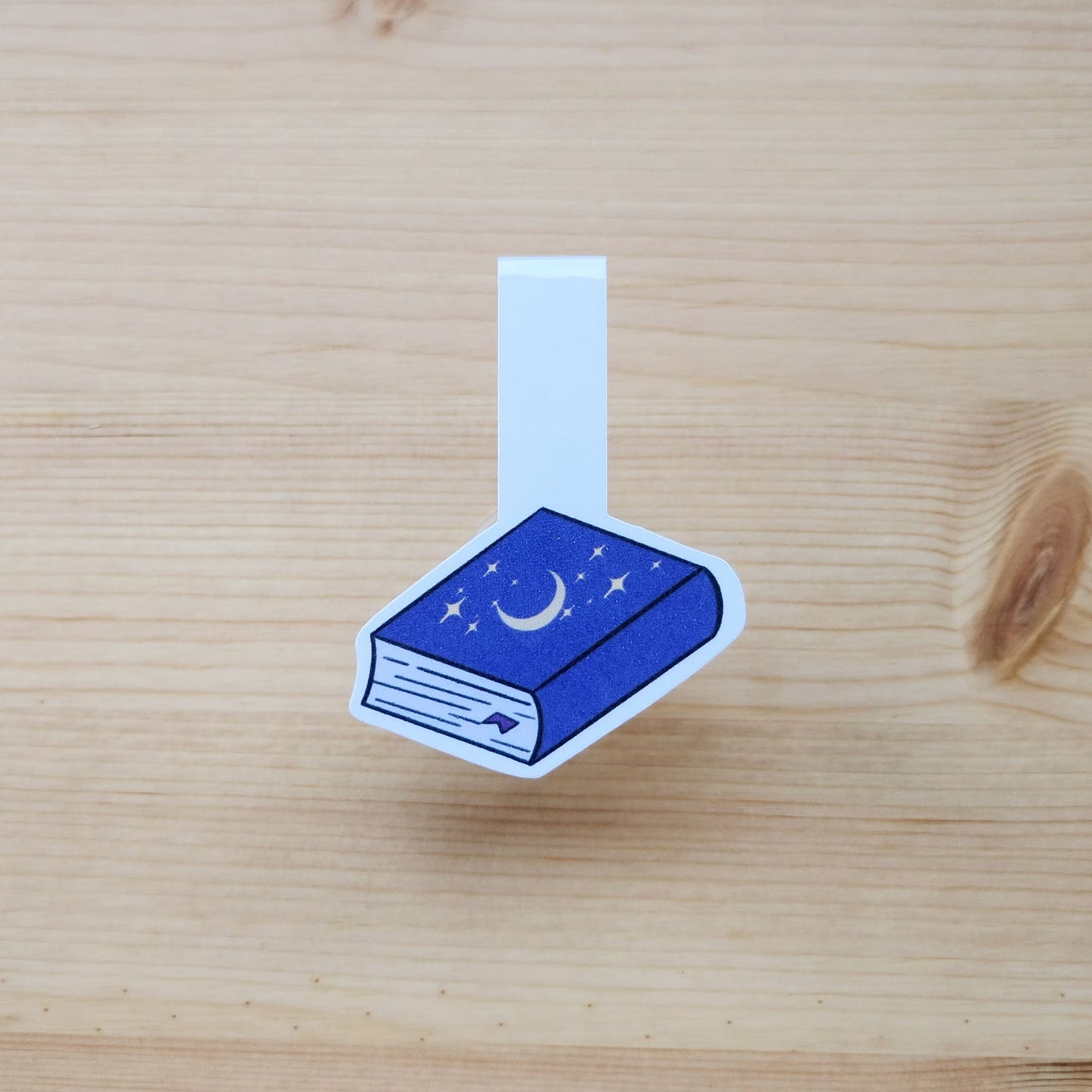 Moon Book - Magnetic Bookmark