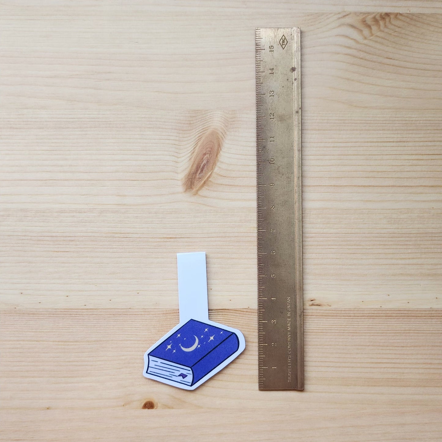 Moon Book - Magnetic Bookmark