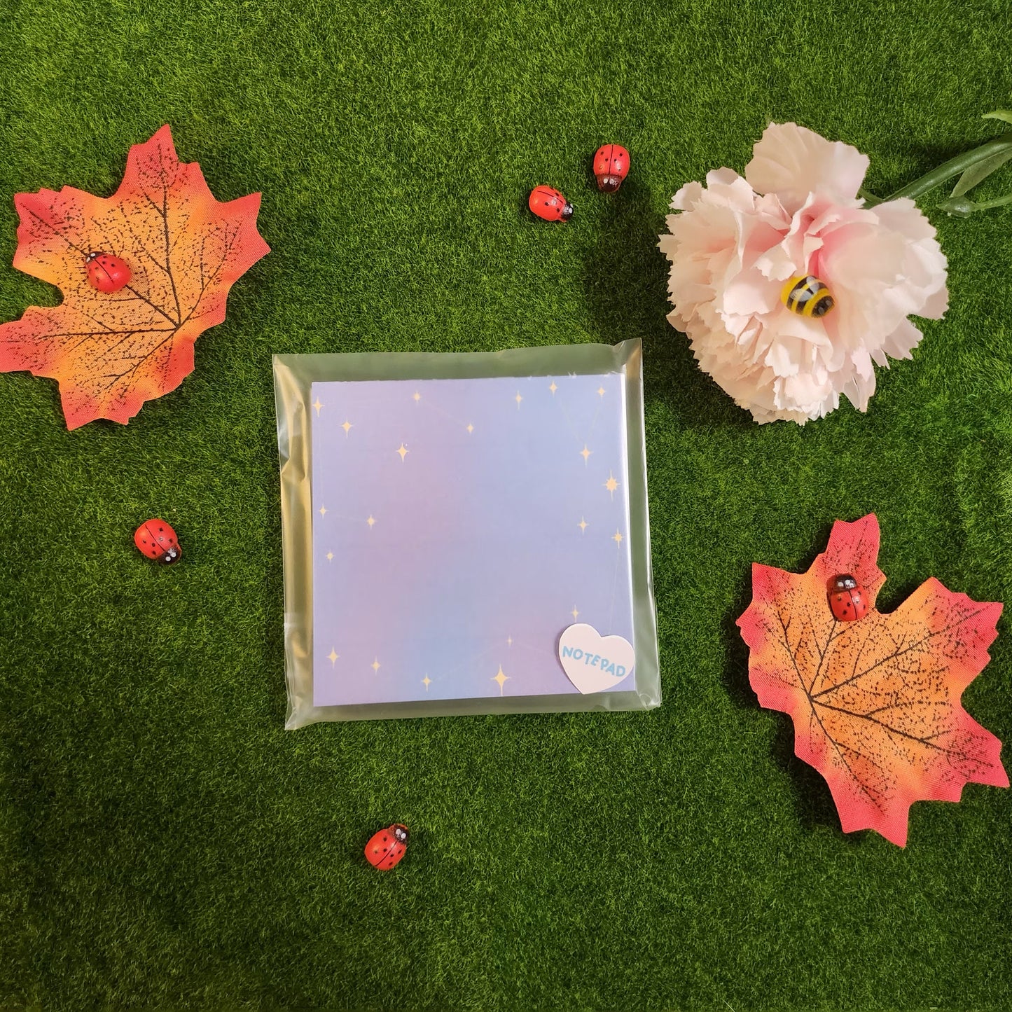 Starry Sky - 8.3cm Square 50 page Notepad