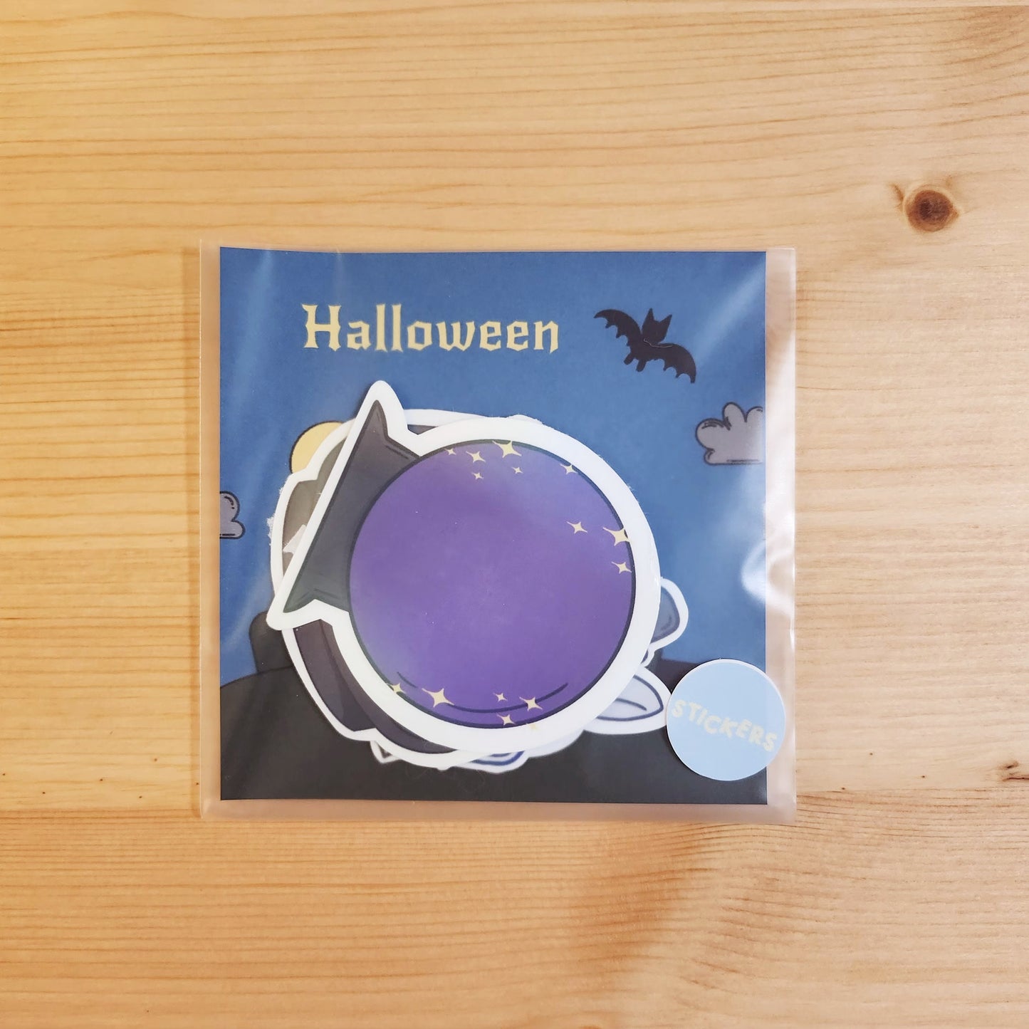 Halloween - Hand Drawn Glossy Vinyl Sticker Pack