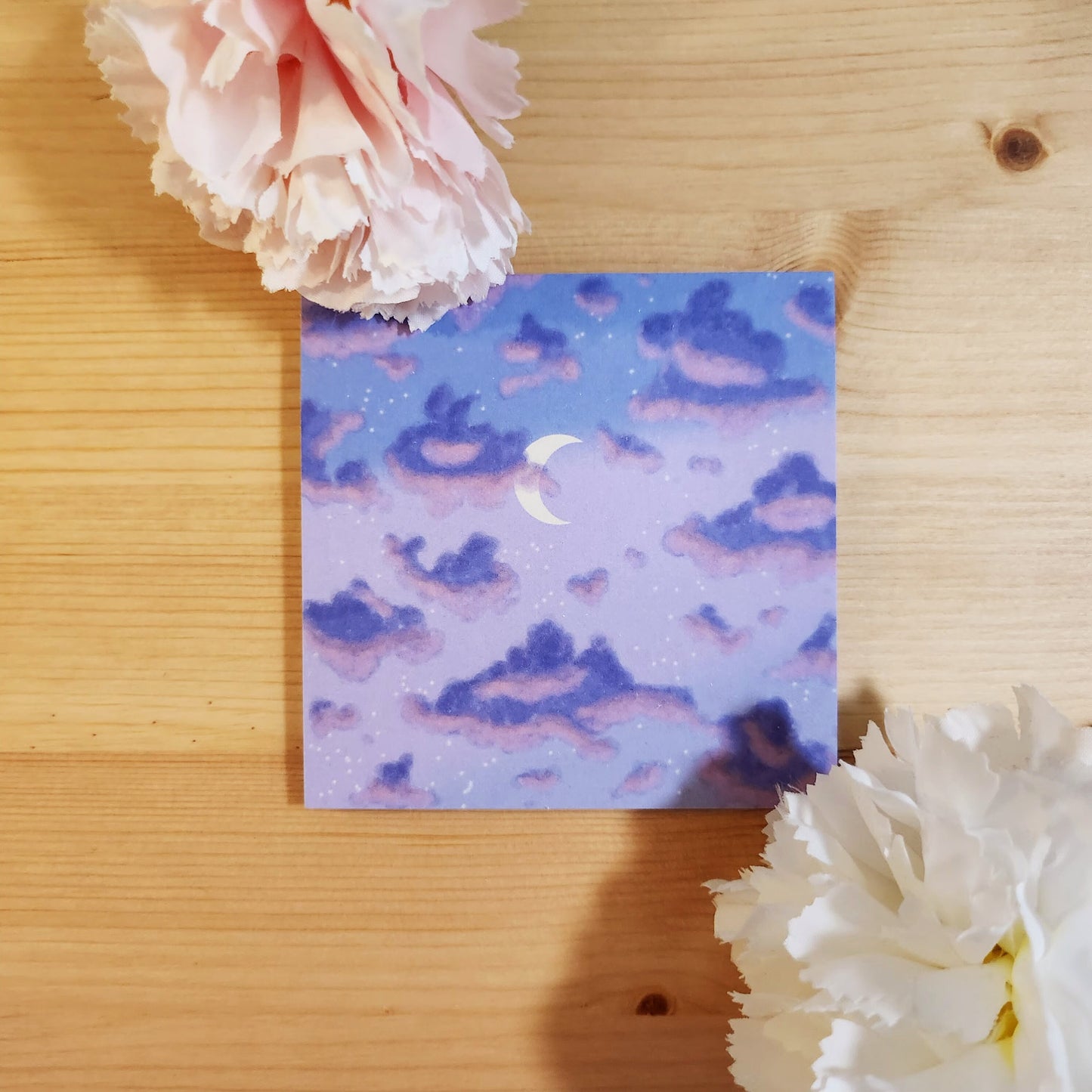 Evening Sky Sticky Notes - 8.5cm 50 Page Sticky Notes Notepad