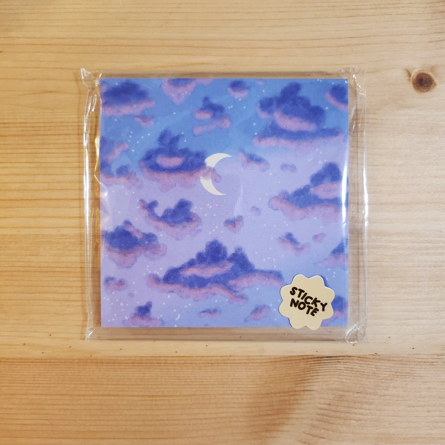 Evening Sky Sticky Notes - 8.5cm 50 Page Sticky Notes Notepad
