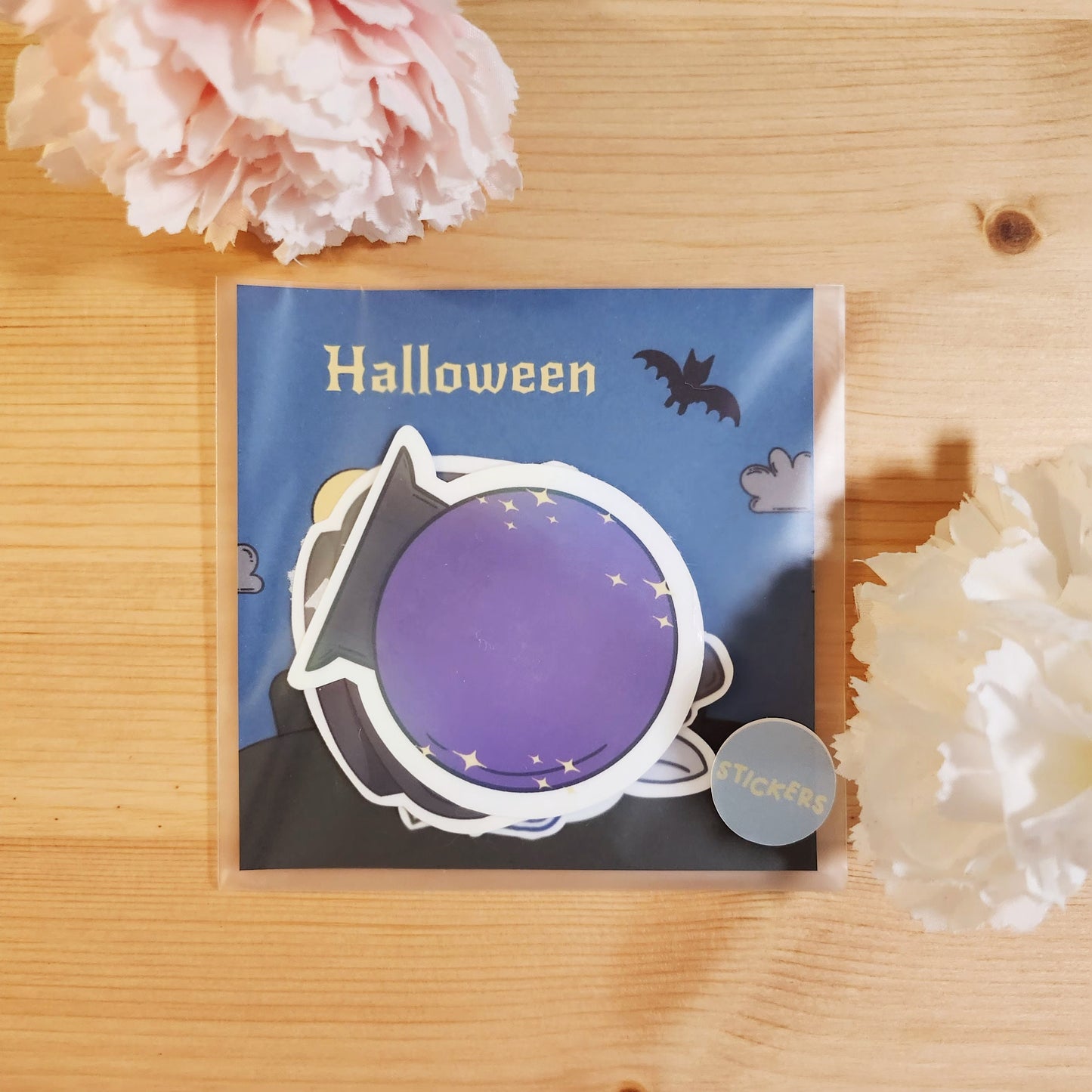Halloween - Hand Drawn Glossy Vinyl Sticker Pack
